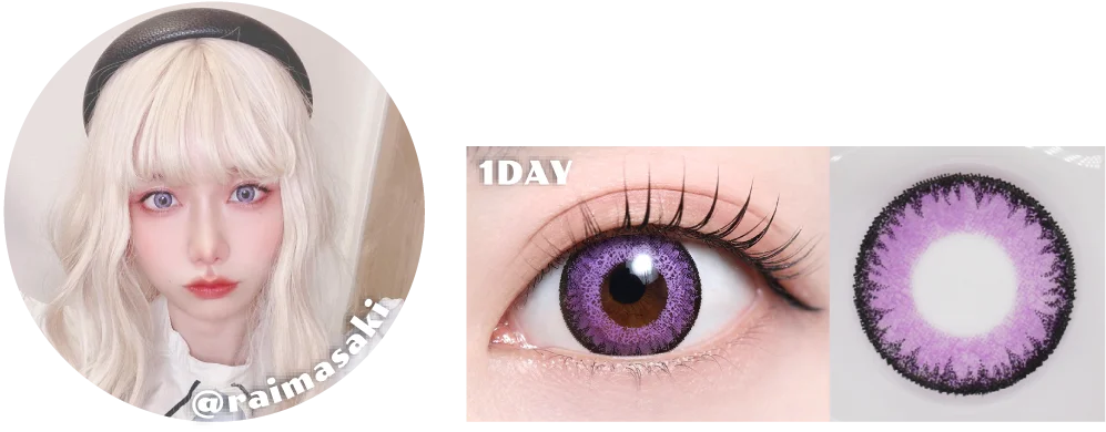 サターンバイオレットコスプレ写真・着画・レンズ画像