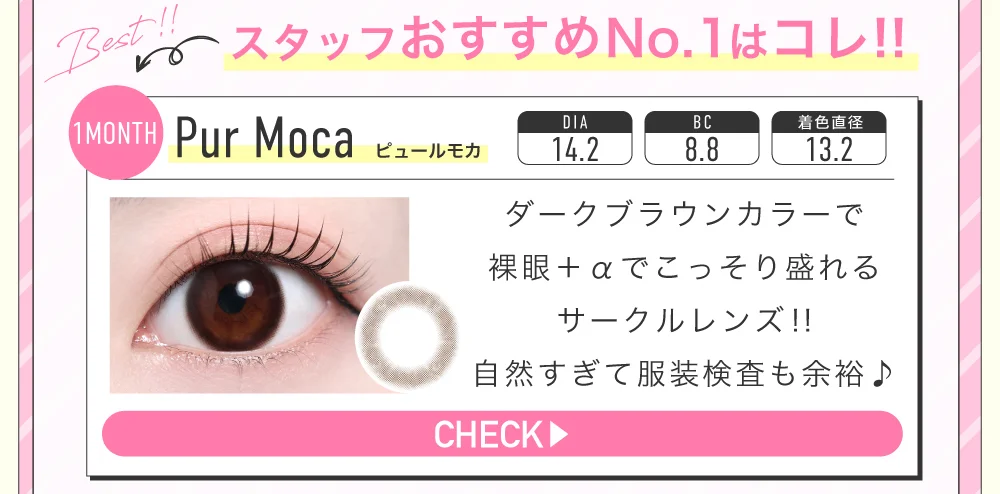 スタッフおすすめNo.1はコレ！！　ピュールモカ