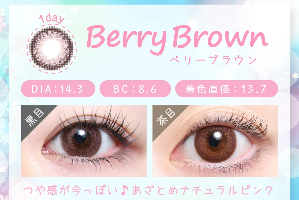ベリーブラウン（1DAY）