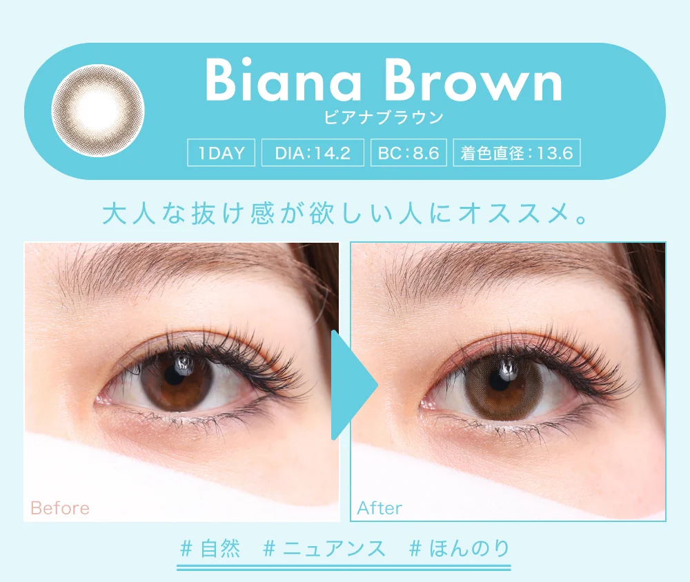 ビアナブラウン（1DAY）