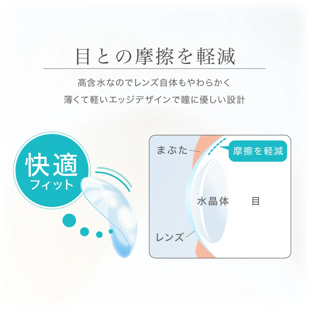 TeAmo CLEAR 1DAY UV（高含水） 高評価レビュー多数