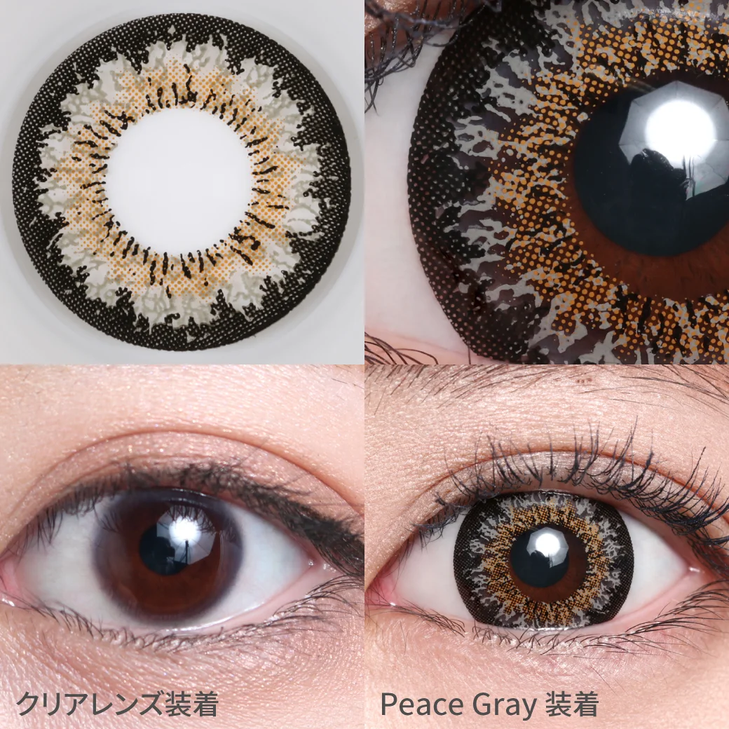 ピースグレーの着画