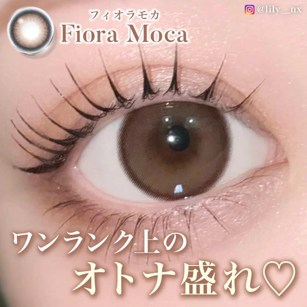 フィオラモカ ふわっと華やぐ上品ブラウン2