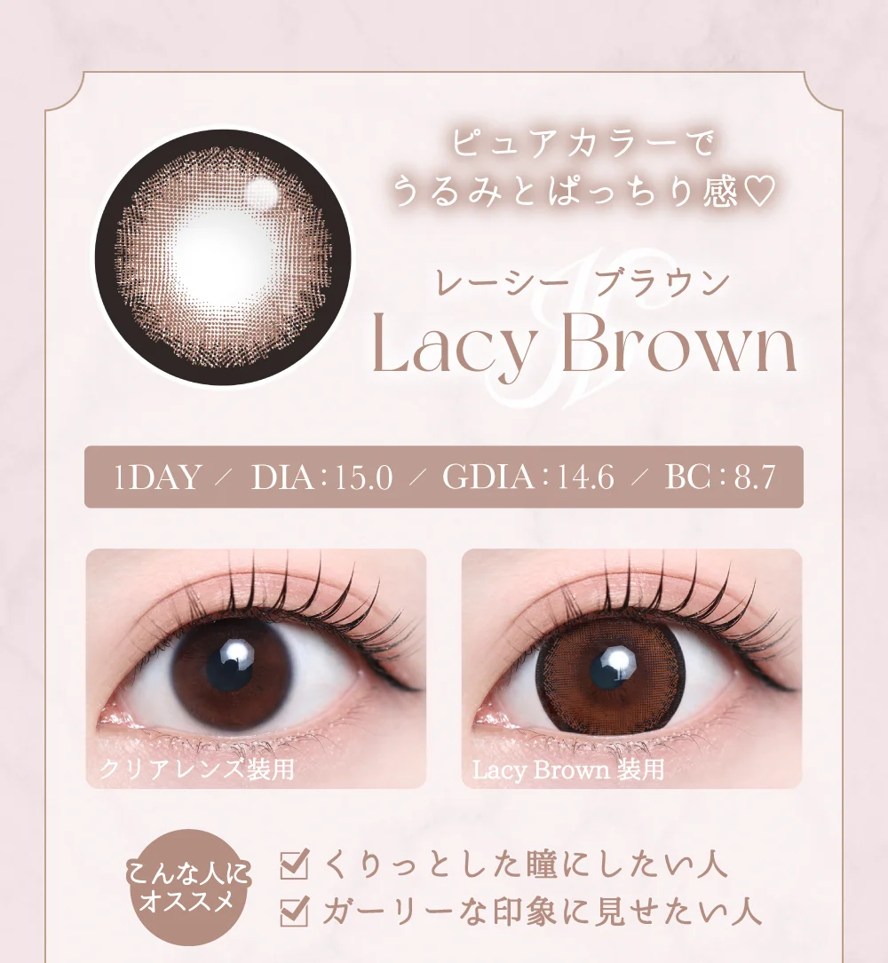 レーシーブラウン紹介