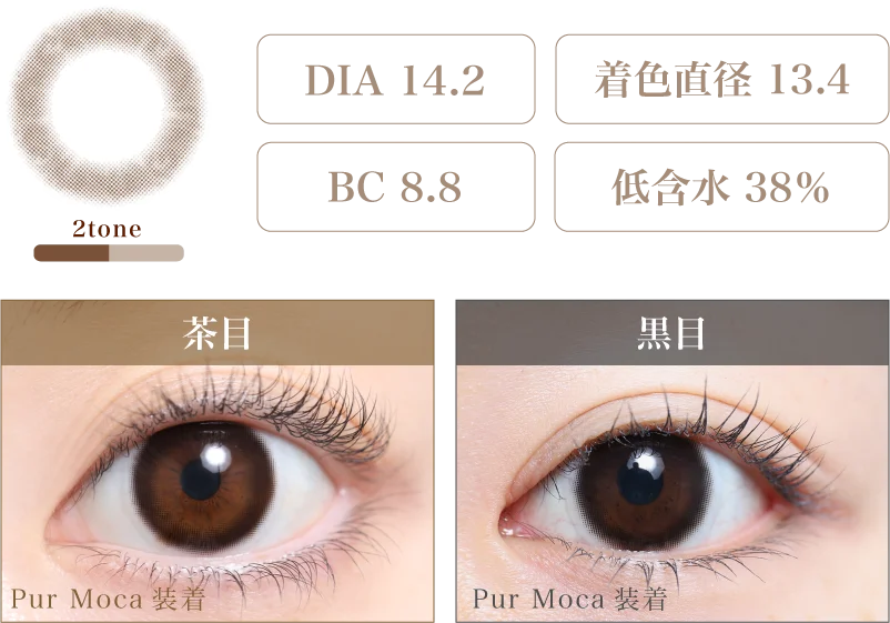 Pur Moca 着画＆スペック
