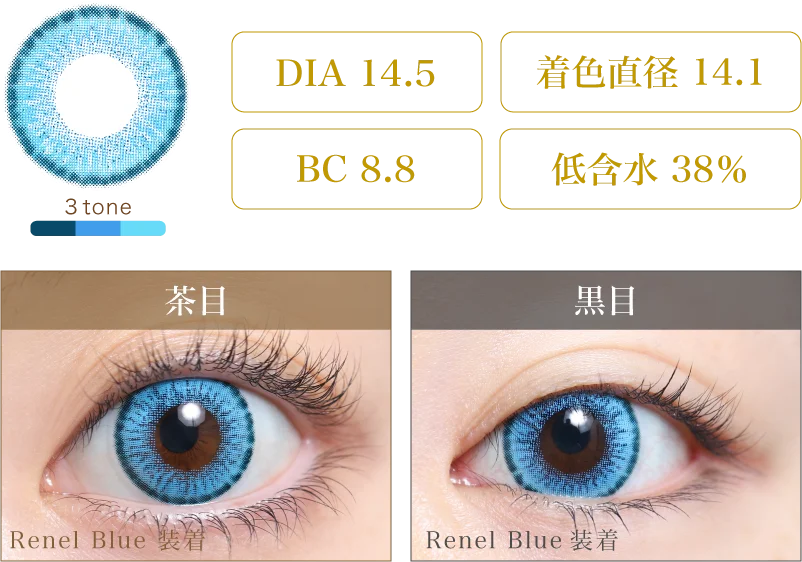 Renel Blue 着画＆スペック
