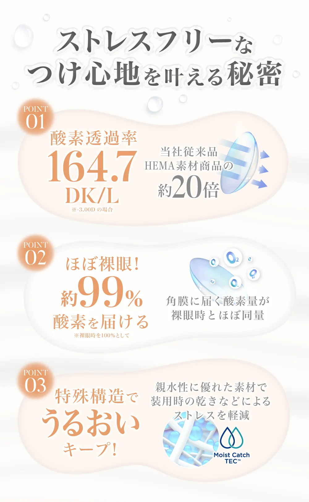 ストレスフリーなつけ心地を叶える秘密