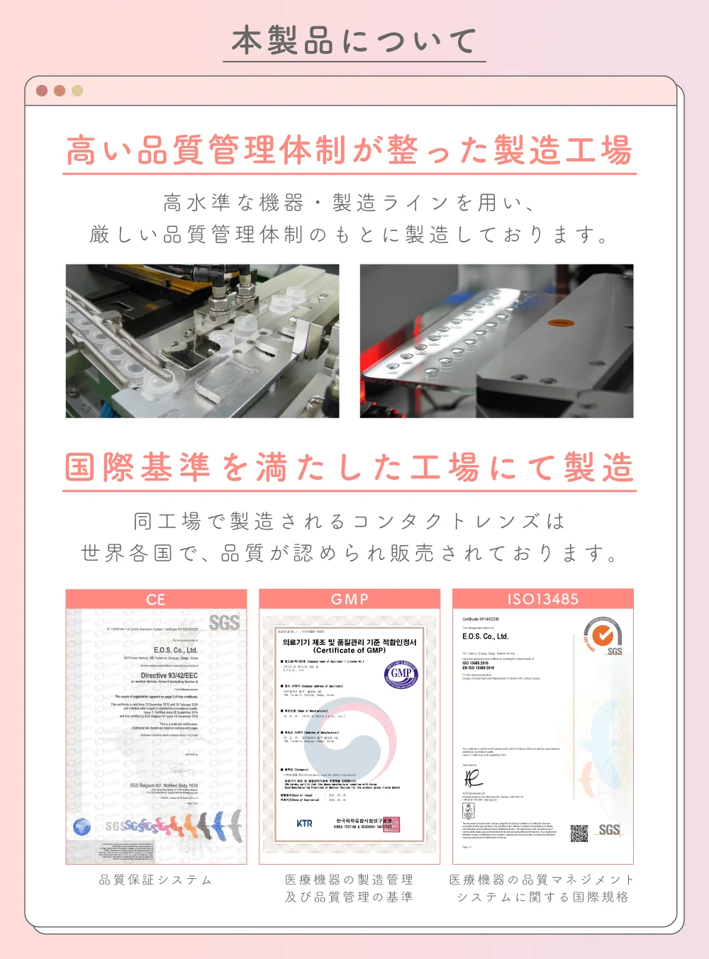 本製品について