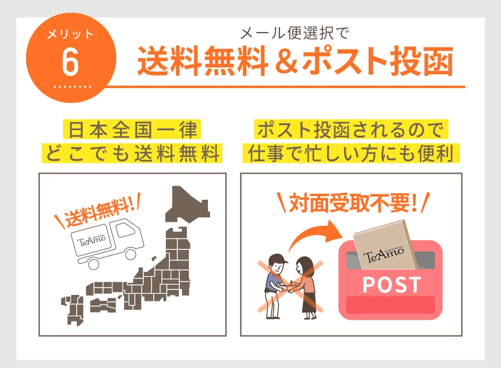 送料無料&ポスト投函