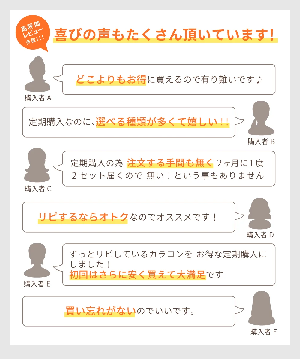 高評価レビュー多数