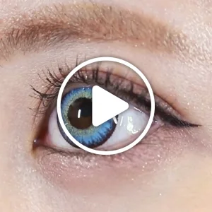 /product/532/_商品サムネイル_Ciel Blue シエルブルー着用動画 憧れのフランス人形のような 透明感のある碧眼を再現するコスプレ向けカラコン。｜カラコン ワンデー