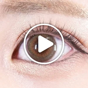 /product/574/_商品サムネイル_キウイブラウン着用動画 最強に映えるおしゃ魅せオリーブ｜カラコン ワンデー